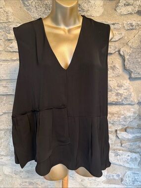 Calvin Klein Sleeveless V-Neck Top